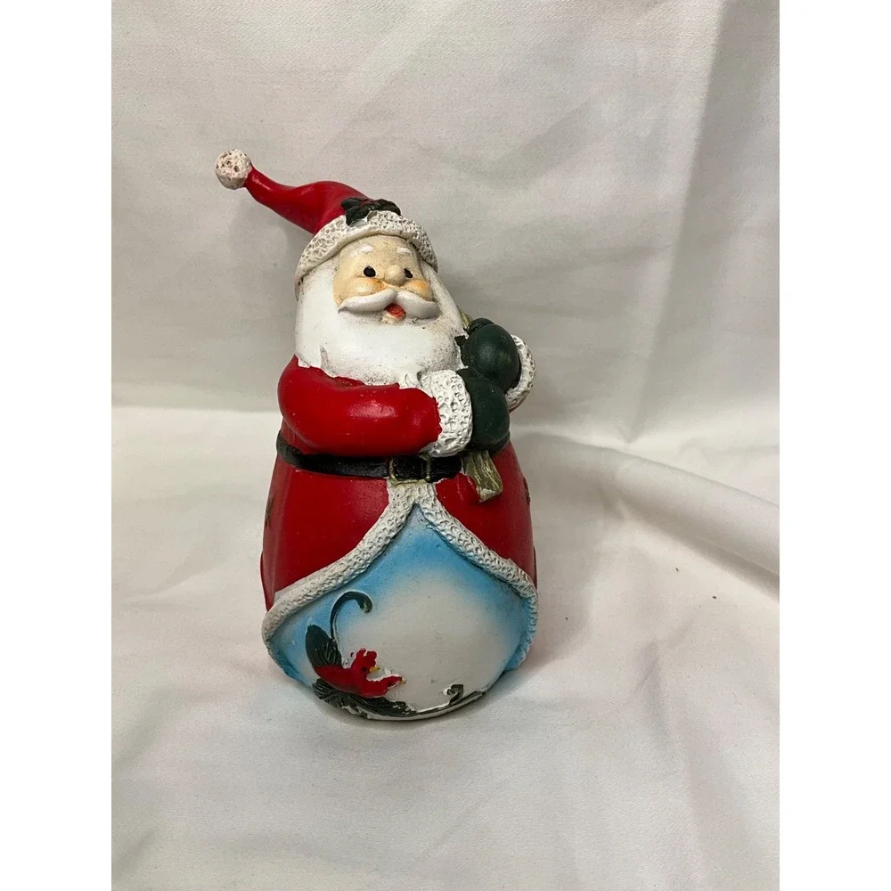 Vintage Style Resin Santa Claus Figurine 5